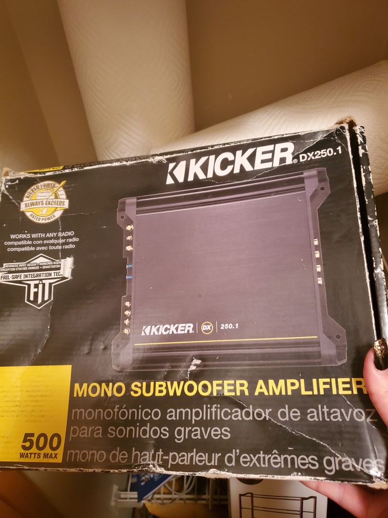 500w kicker amp