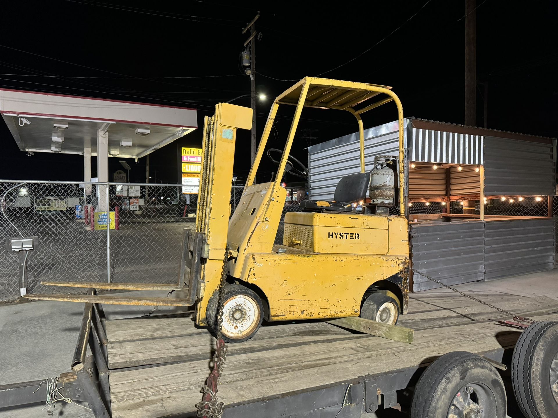 Hyster Forklift Runs Good Engine Continental F163 4 Cylinder Flat Head