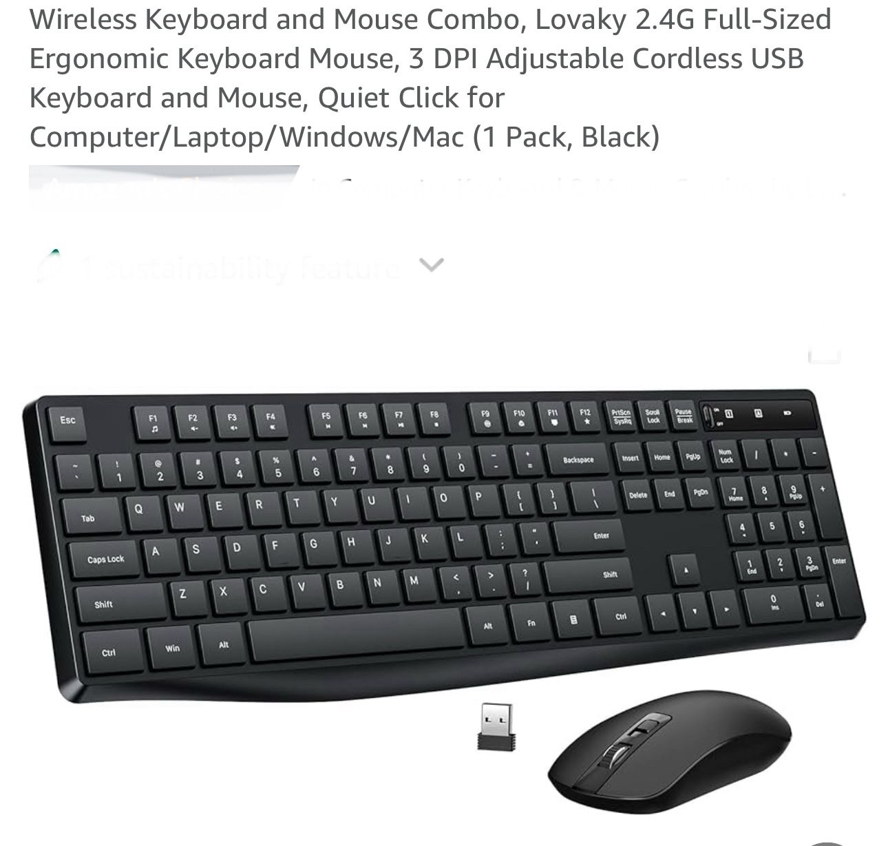 Keyboard With Mouse ( Wireless )