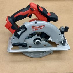 Milwaukee 2631-20 Circular Saw Tool M18 7-1/4 Inch Brushless Fuel 18v Lithium Ion Li-ion Cordless Handheld Cut Cutter Wood Plywood Job Site Home DIY