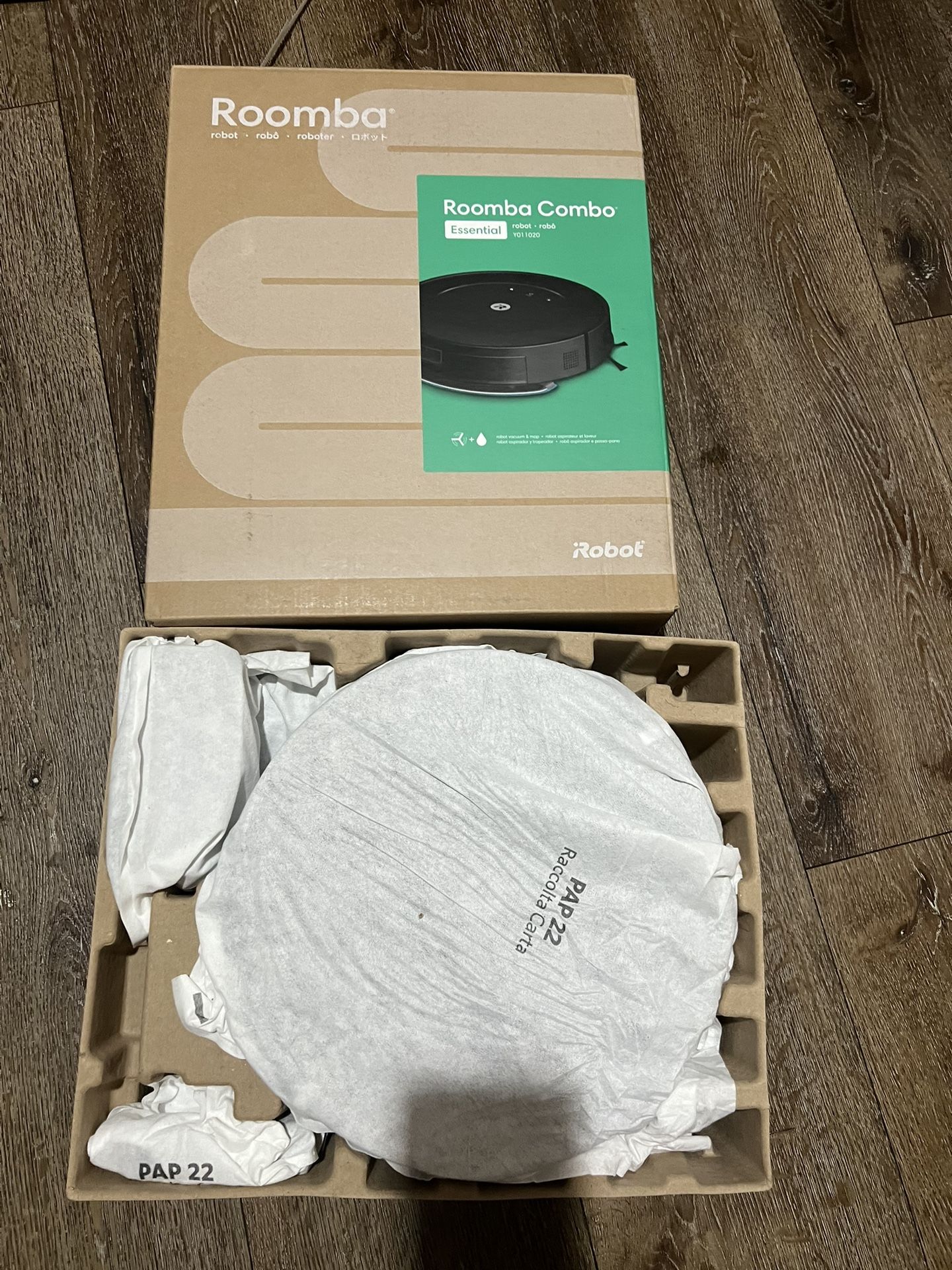 New Roomba Combo® Essential Robot Vacuums and mops in one