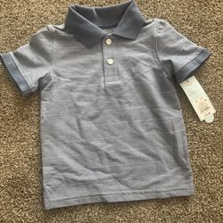 Toddler Boys Collared Shirt (2T)