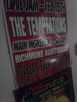 Temptations Orig. Music Bill