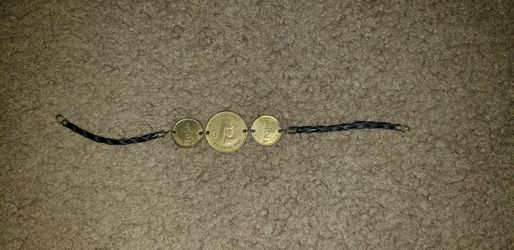 Vintage coin bracelet