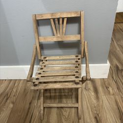 Vintage Folding Doll Chair (For Bigger Dolls) 