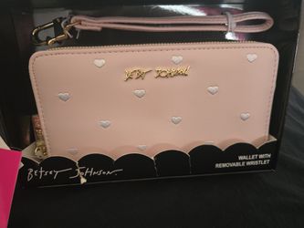 Brand new Betsey Johnson Embroidered Wallet