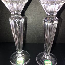 Crystal Candlestick Holders