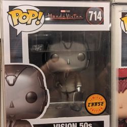 Funko Vision 50's Chase New In Box w/Protector 