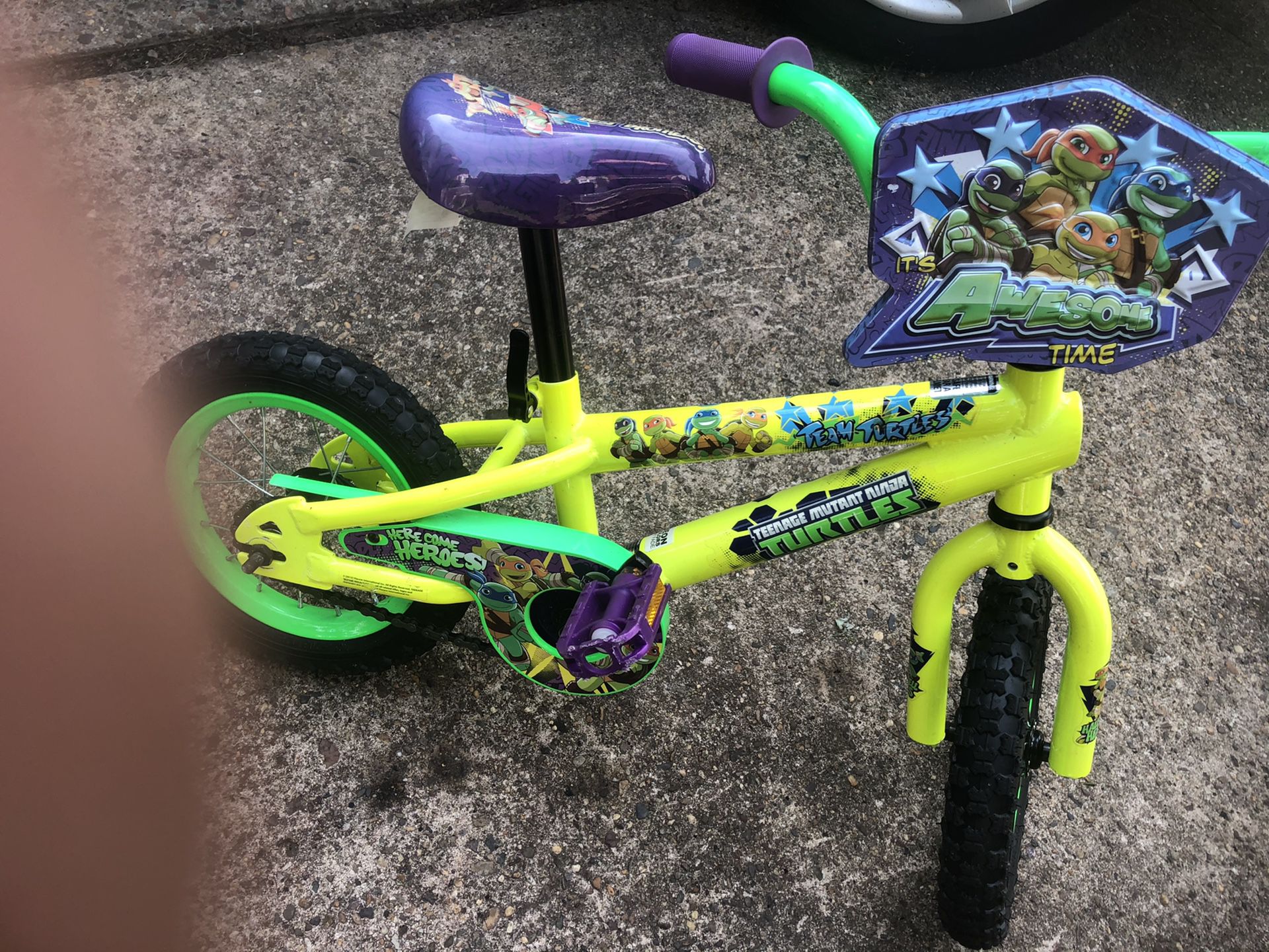 12 inch tots bicycle