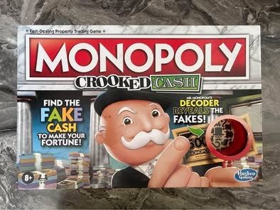 new sealed monopoly crooked cash game