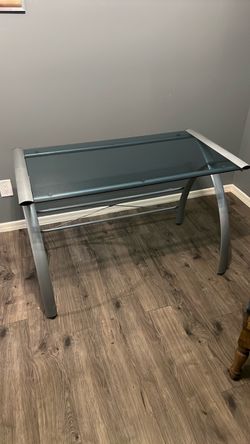 Desk Glass and Metal