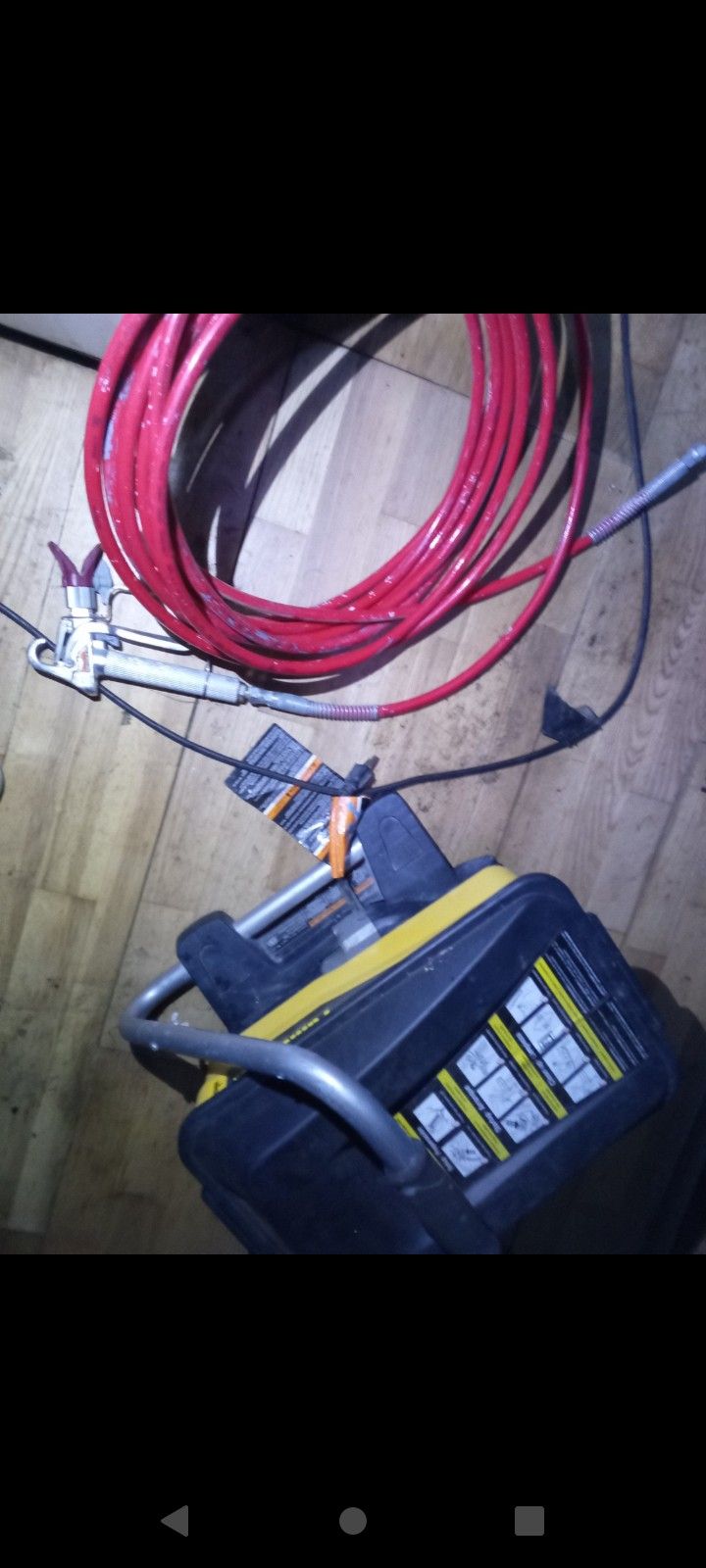 Wagner 3/8 HP Piston Paint Sprayer ; PaintCrew With Hose