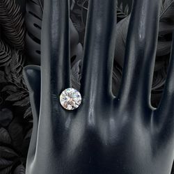 Round Shape Lab-grown Certified Diamond For Ring 