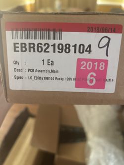 Appliance Parts For SALE - LG, Samsung Etc
