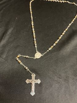 Two Tone Rosary Chain New