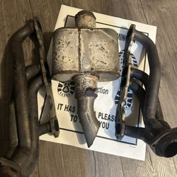 Headers And Exhaust Flowmaster For OBS 