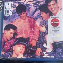 New Kids On The Block Step By Step Vinyl Record