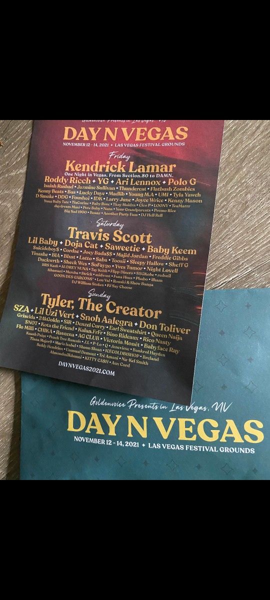 Day N Vegas 3 Day GA Tickets