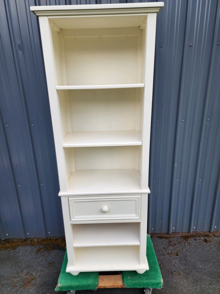 Tall Wooden Cabinet / Bookcase