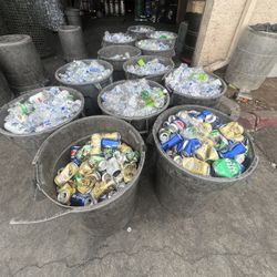 We Collect Bottles And Cans!