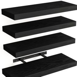 2 Wooden Shelves For Wall 
