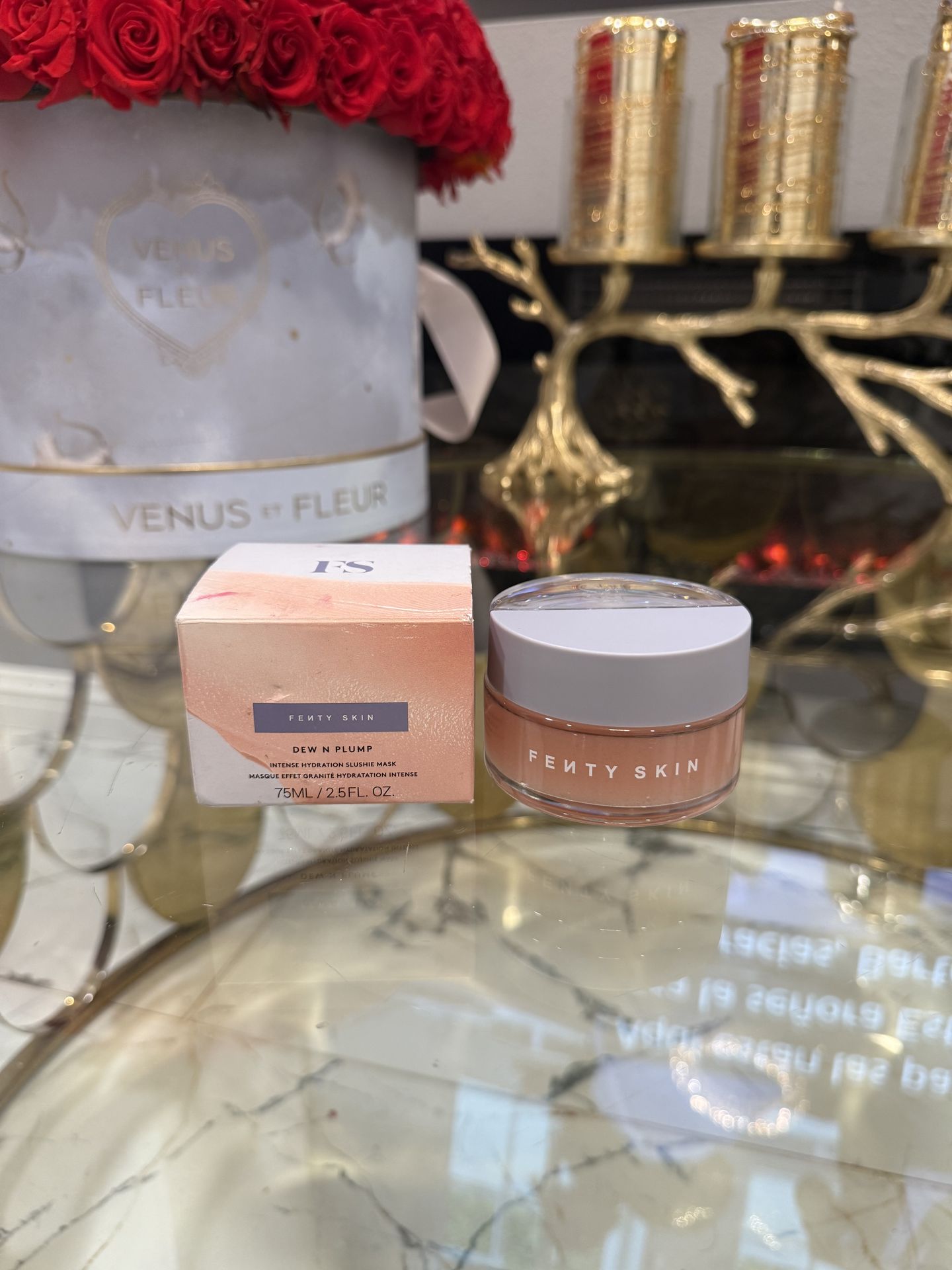 Fenty Beauty by Rihanna Dew N Plump Intense Hydration Slushie Face Mask FIRM PRICE 🧡