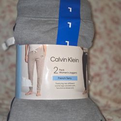 Calvin klein joggers 2 pk size Large 