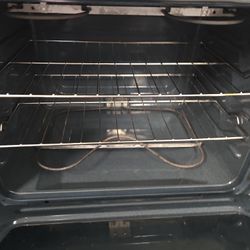 WHIRLPOOL  STAINLESS STOVE OVEN