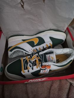Nike Dunk Low Retro Sail University Gold Size 12