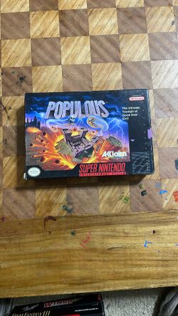 Populous Super Nintendo