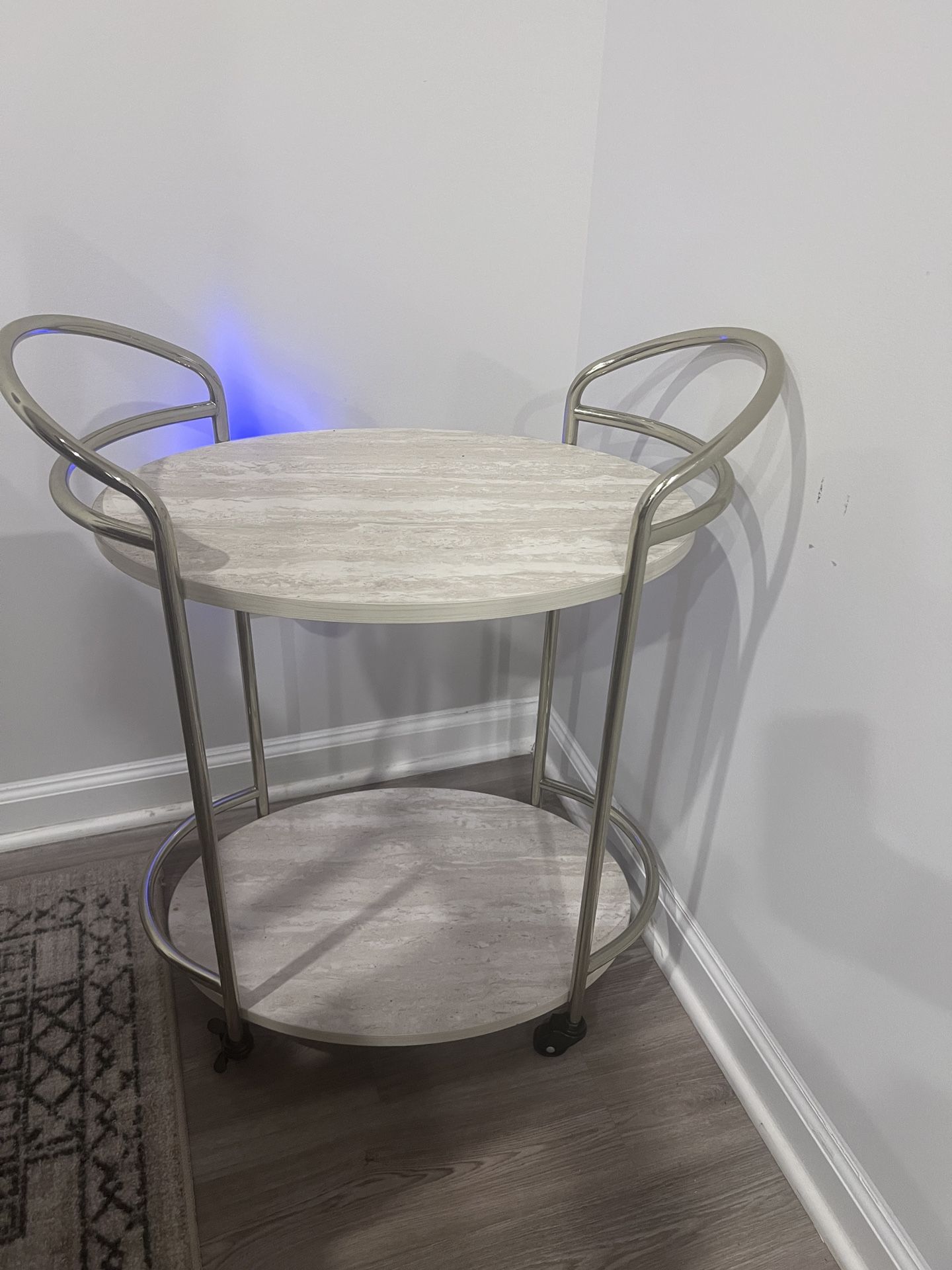 Tarica Bar Cart with Casters