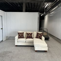 Comfy Cream Sofa Couch 