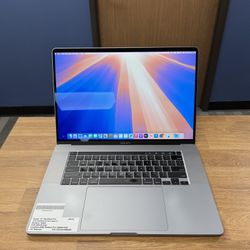 16 Inch MacBook Pro Touchbar 32GB RAM*500GB SSD*2.6Ghz Intel 6 Core i7
