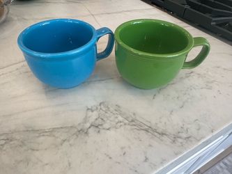 Fiesta ware mugs