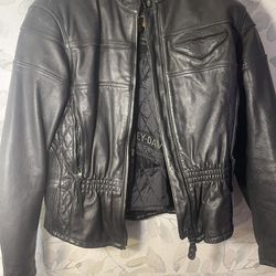 New Harley-Davidson Women’s Leather Motorcycle Jacket 
