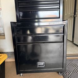 Craftsman two piece tool chest combo