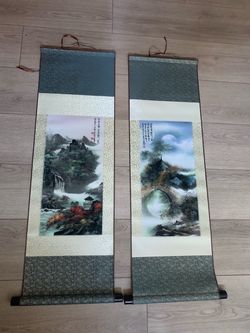 Asian Art Wall Scrolls