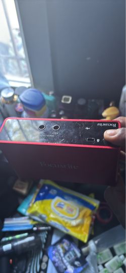 Scarlet focusrite audio interface