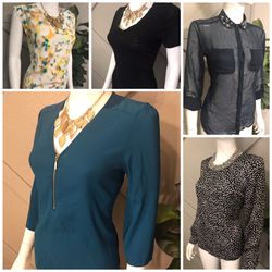 5 Size SMALL women’s Tops—take All For $35