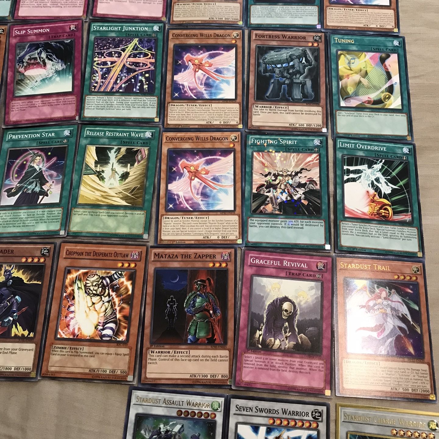 stardust deck yugioh Yugioh 5d's Yusei Fudo Stardust Deck for Sale in Detroit, MI