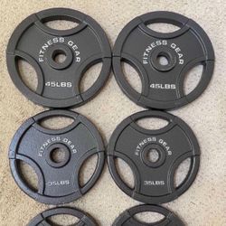 New! Olympic Weight Plates 160 lbs 