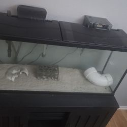 55 Gallon Aquarium With Stand And Filter