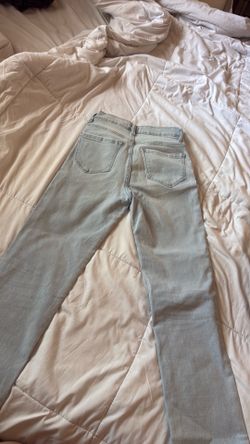 White washed jeans