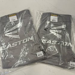 Easton Rival Piped Pants Grey - New In Packaging- 2 Pair 