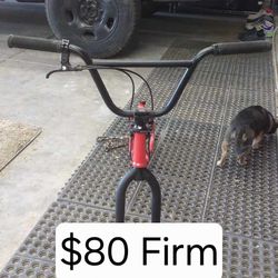 Red BMX Parts Bike $80 FIRM