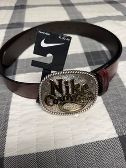Brand New size XL (42-44) men’s brown Nike country belt