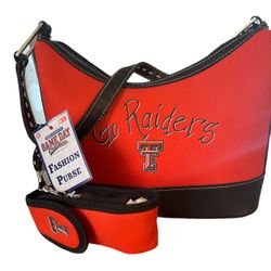 Texas Tech Hand Bag