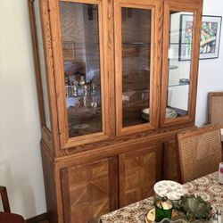 China Hutch Display Case 