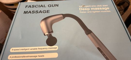 Facial Gun Massage, Intelligent One Click Start Deep Massage