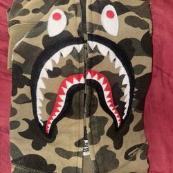 Bape Camo Hoodie Medium 